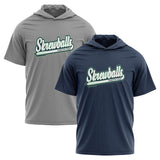SKREWBALLS FASTPITCH Sport-Tek ® PosiCharge ® Tri-Blend Wicking Short Sleeve Hoodie