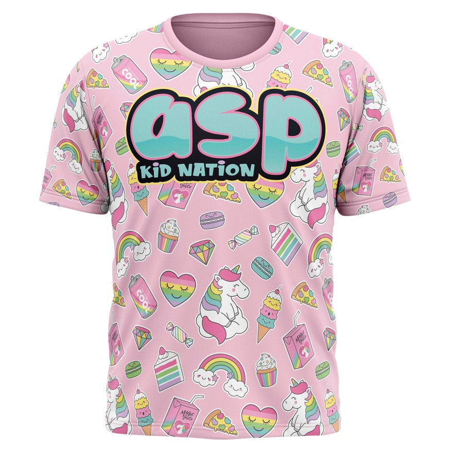 ASP Kid Nation Rainbow Bright Short Sleeve