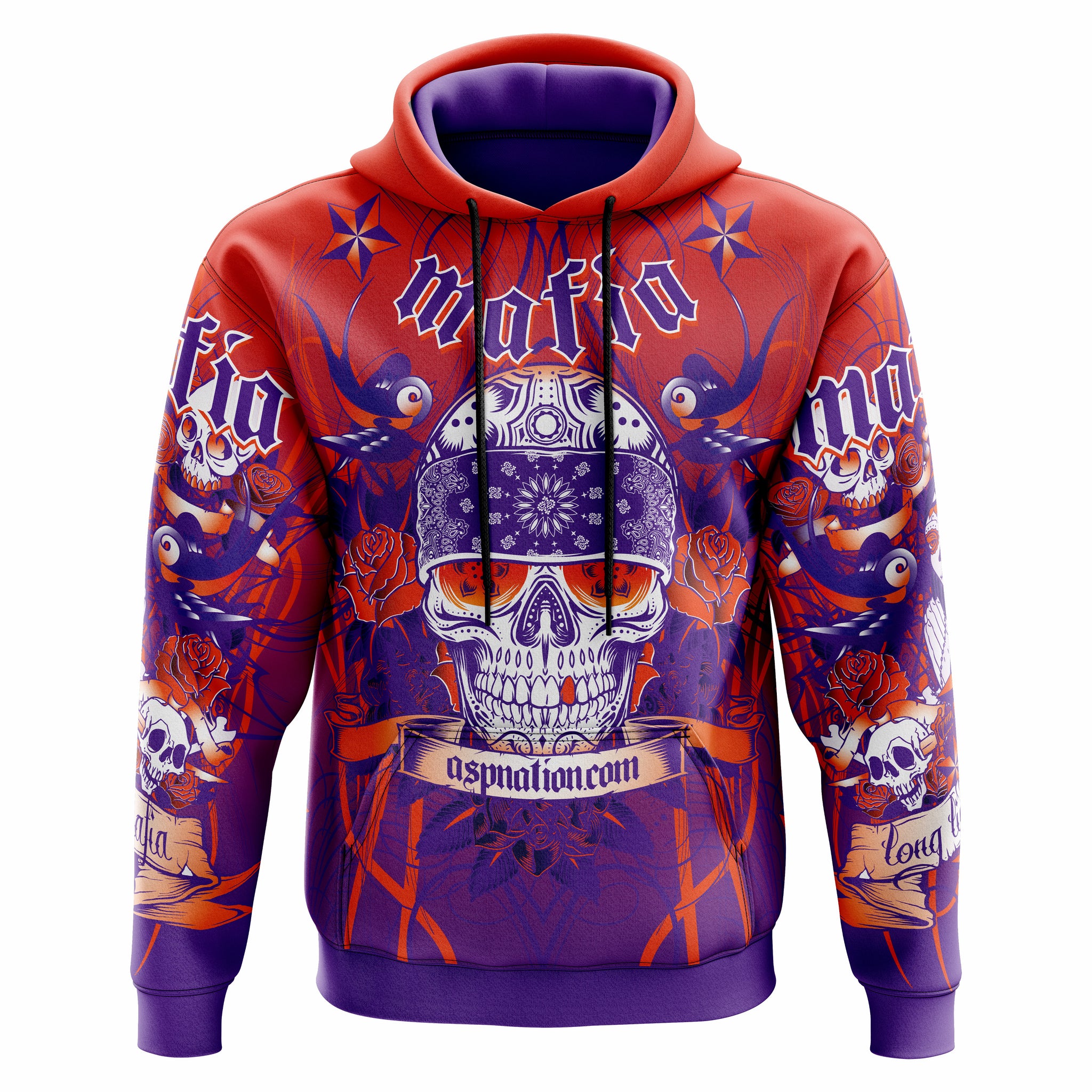 ASP Mafia Full Sublimation Fleece Hoodie