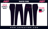 Carolina Rapid Fire PRO Full Length Baseball Pants