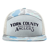 York County Anglers Richardson 168P Printed Seven=Panel Trucker Cap