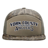York County Anglers Richardson 168P Printed Seven=Panel Trucker Cap