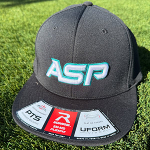 ASP Black/Teal Pro Series Richardson PTS20 Hat