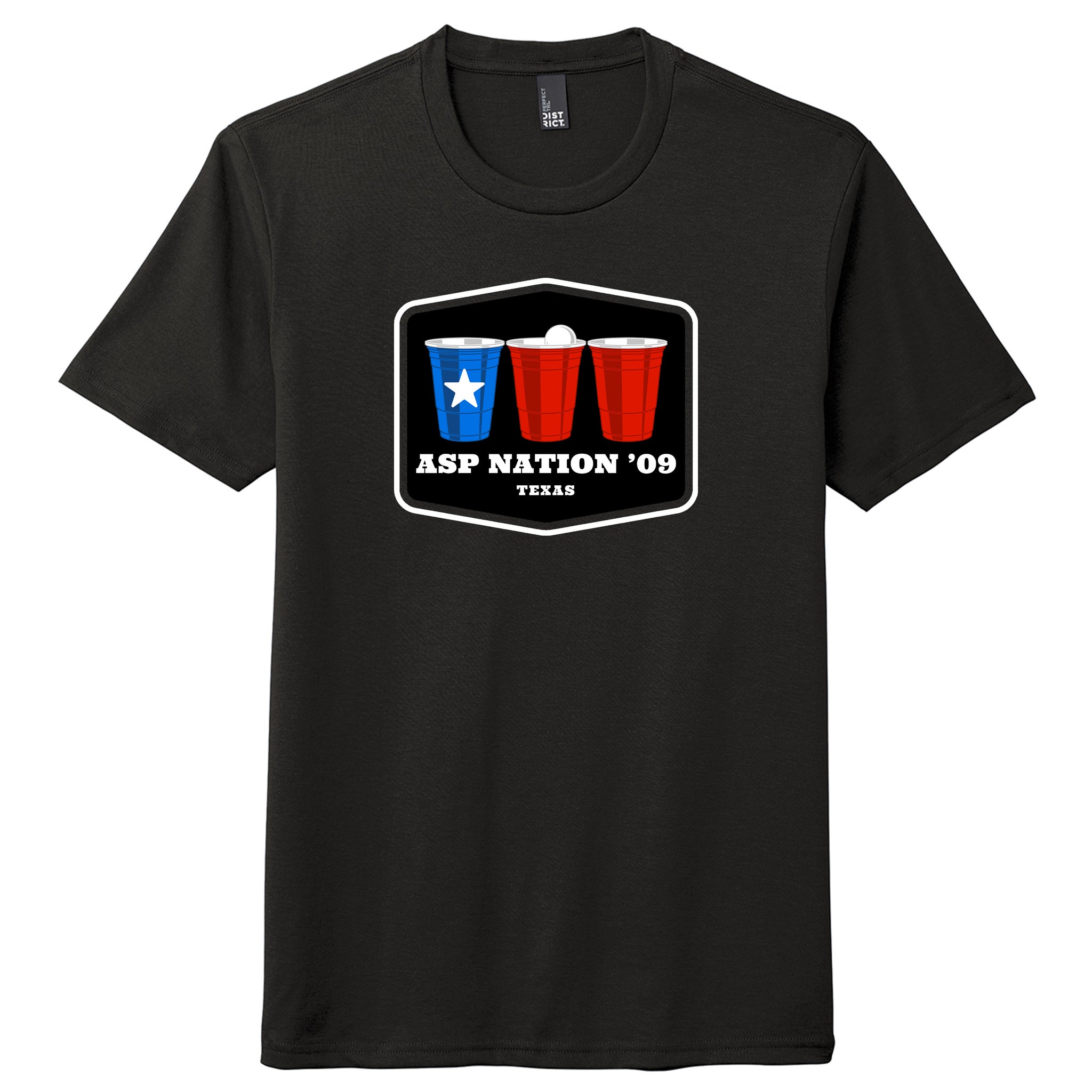 ASP Nation Beer Pong 09' Texas Perfect Tri ® Tee