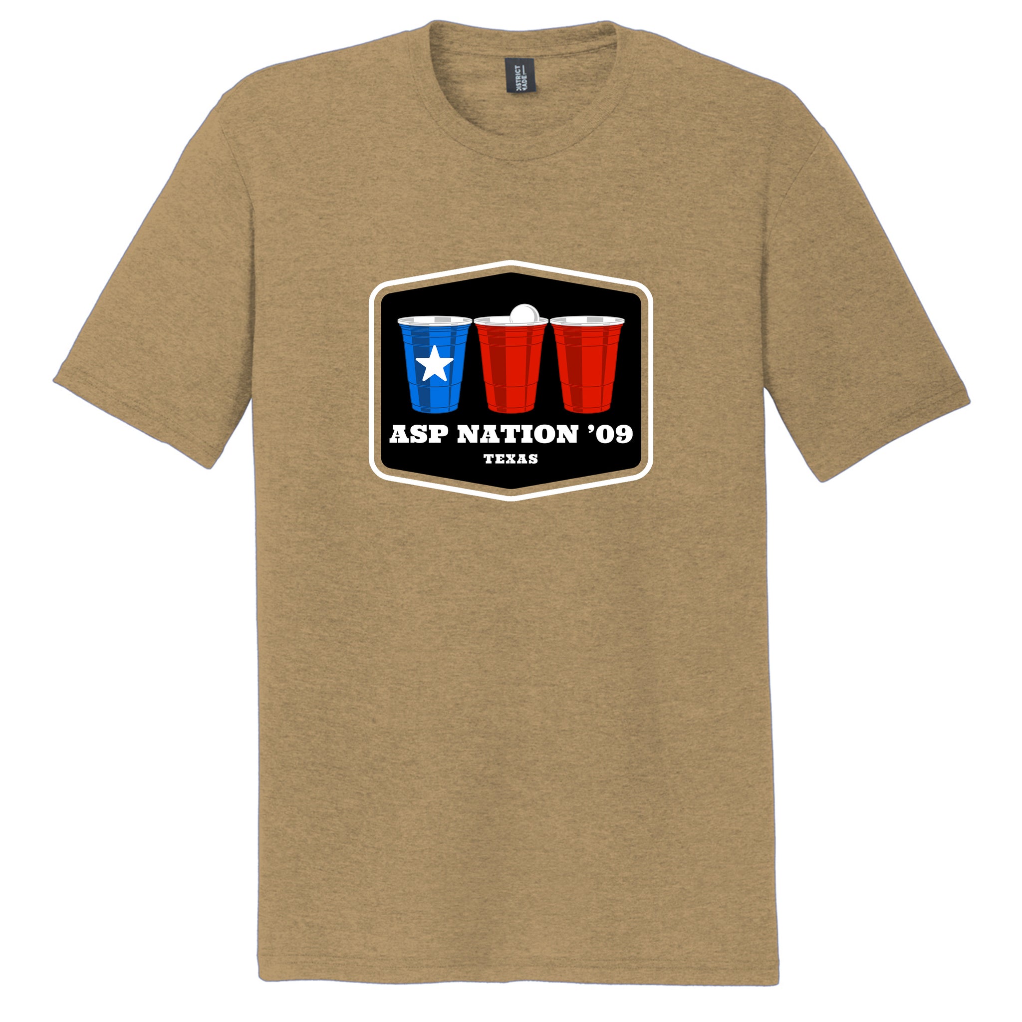 ASP Nation Beer Pong 09' Texas Perfect Tri ® Tee