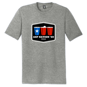 ASP Nation Beer Pong 09' Texas Perfect Tri ® Tee