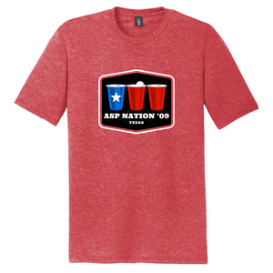 ASP Nation Beer Pong 09' Texas Perfect Tri ® Tee