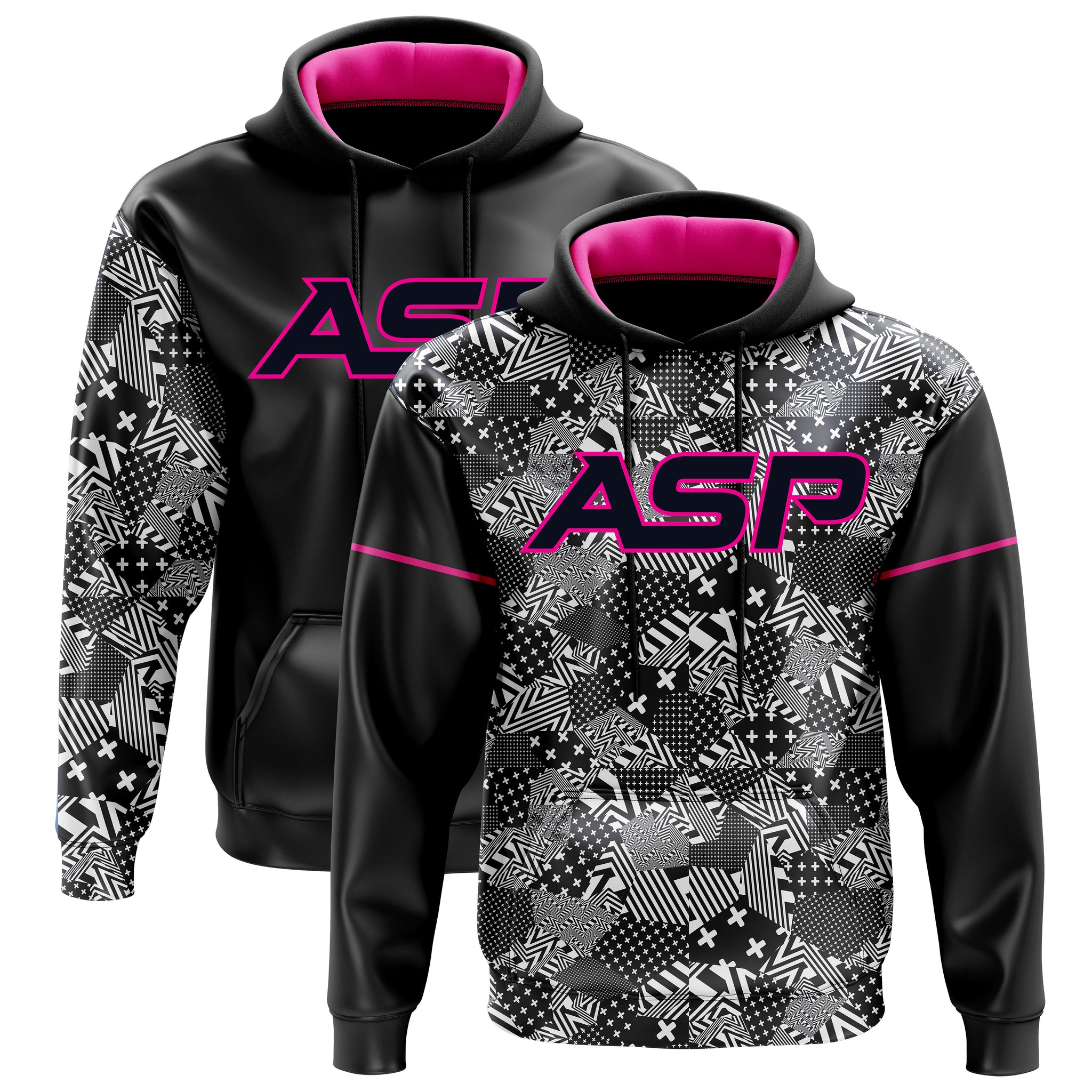 ASP Crossfire Series Mens/Boys Full Sublimation Hoodie