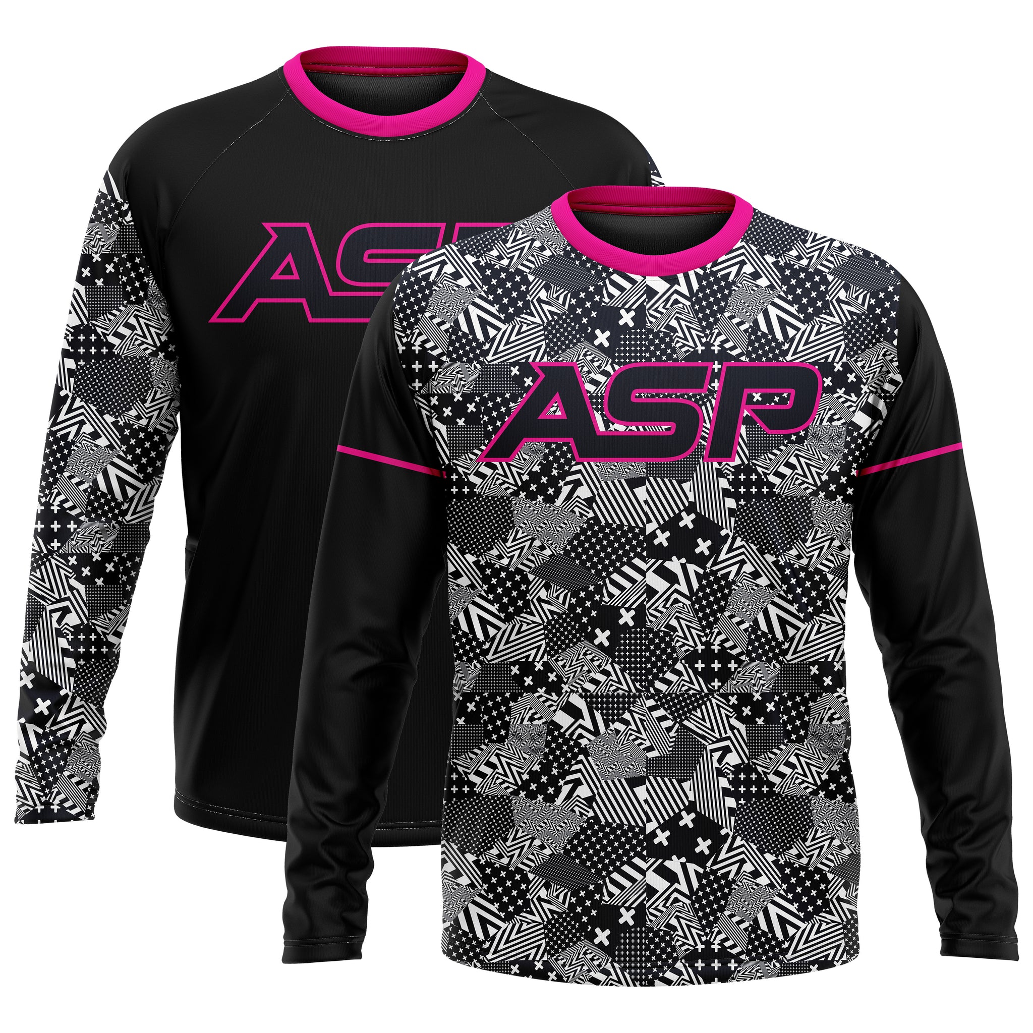 ASP Crossfire Series Mens/Boys Full Sublimation Long Sleeve