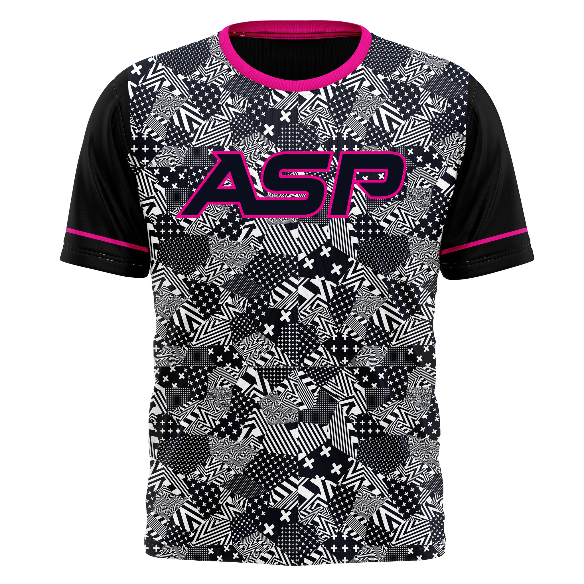 ASP Crossfire Series Mens/Boys Full Sublimation Short Sleeve