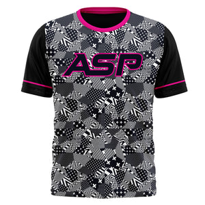 ASP Crossfire Series Mens/Boys Full Sublimation Short Sleeve