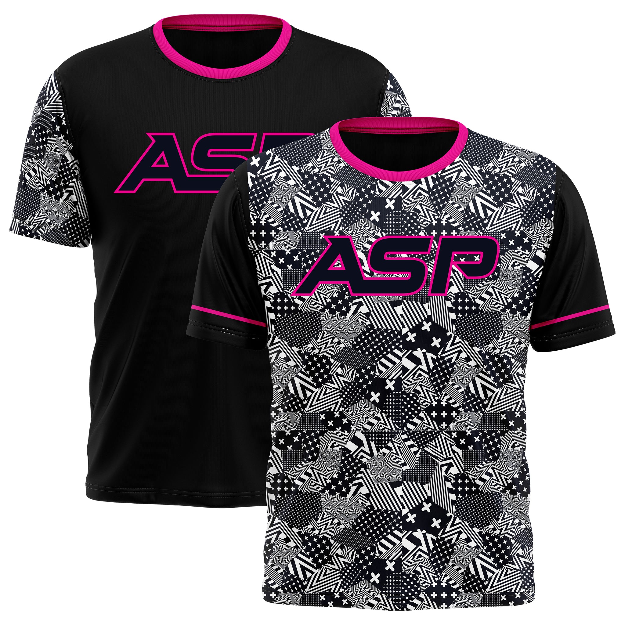 ASP Crossfire Series Mens/Boys Full Sublimation Short Sleeve