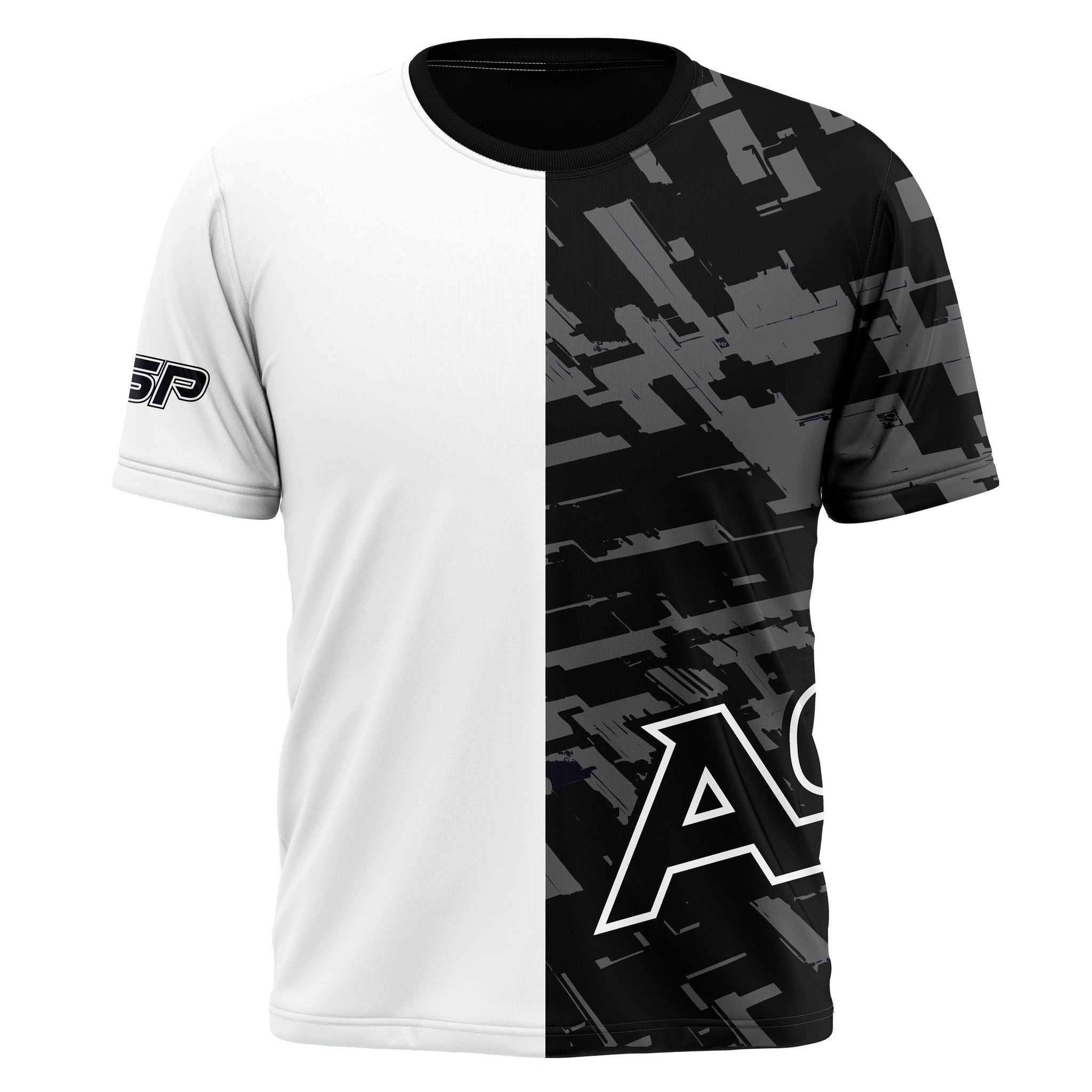 ASP Dual Metallic Camo Mens/Boys Full Sublimation Short Sleeve