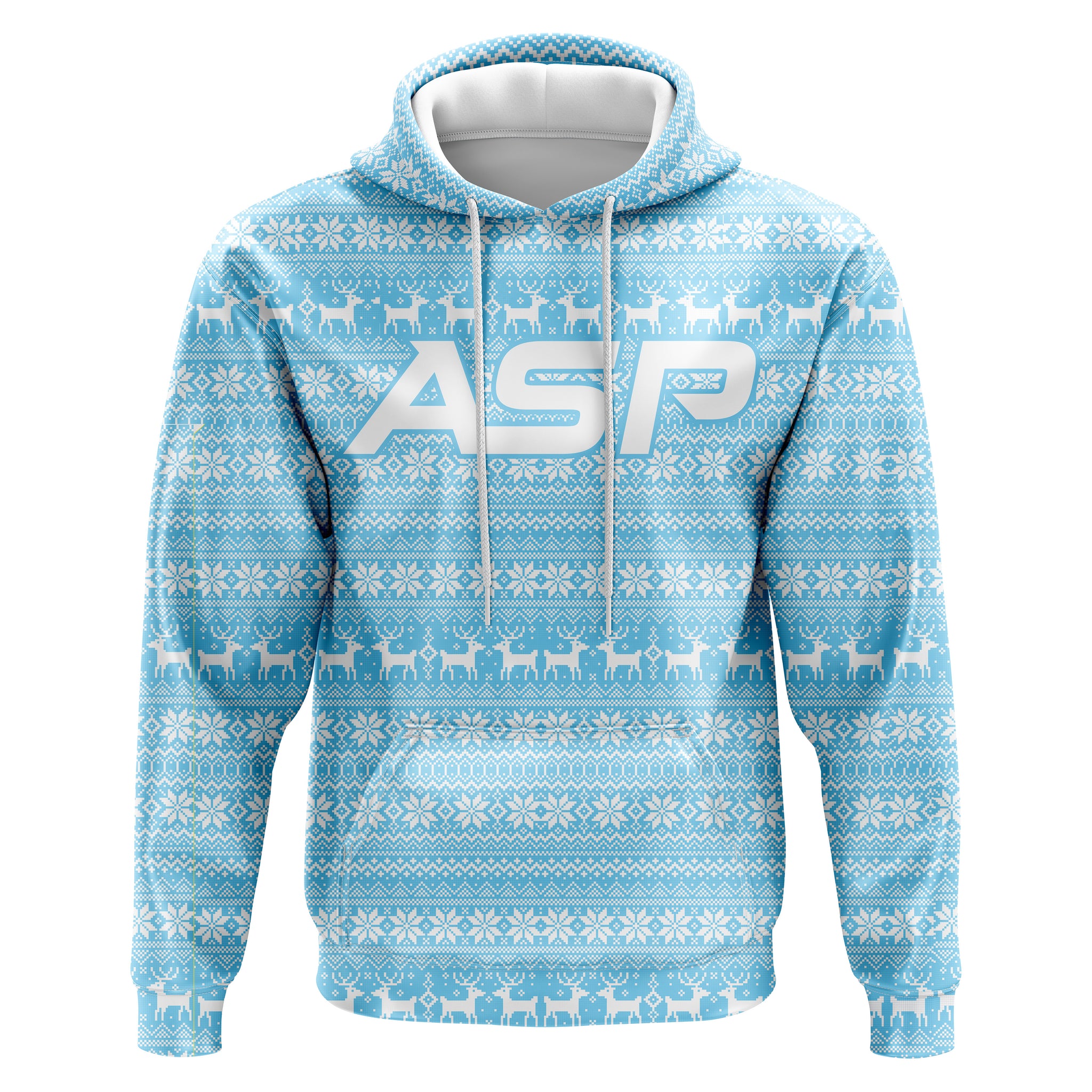 ASP Frost Christmas Mens Full Sublimation Hoodie