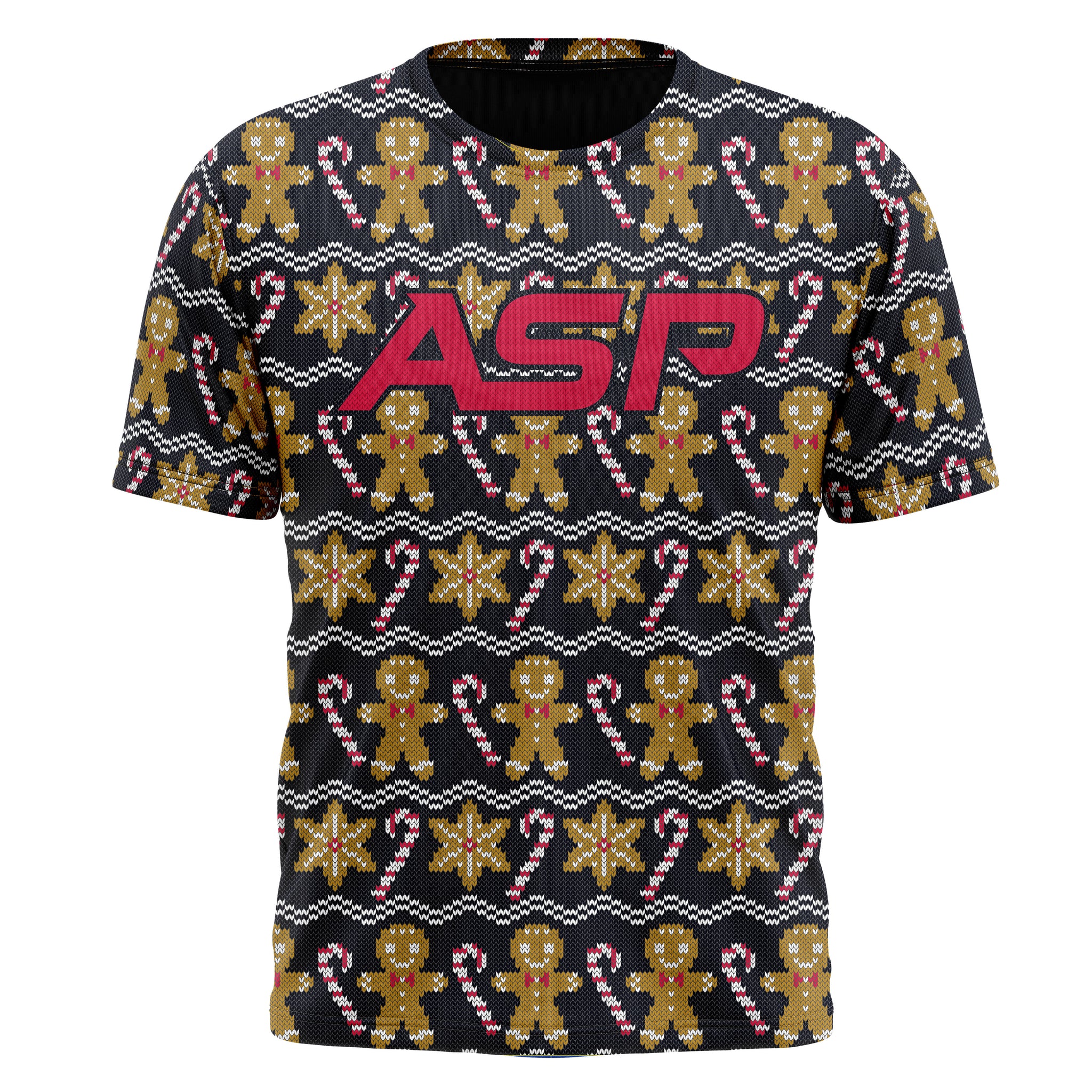 ASP Gingerbread Man Full Sublimation Short Sleeve