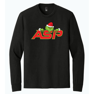 ASP Christmas Grinch District Perfect Tri ® Long Sleeve Tee