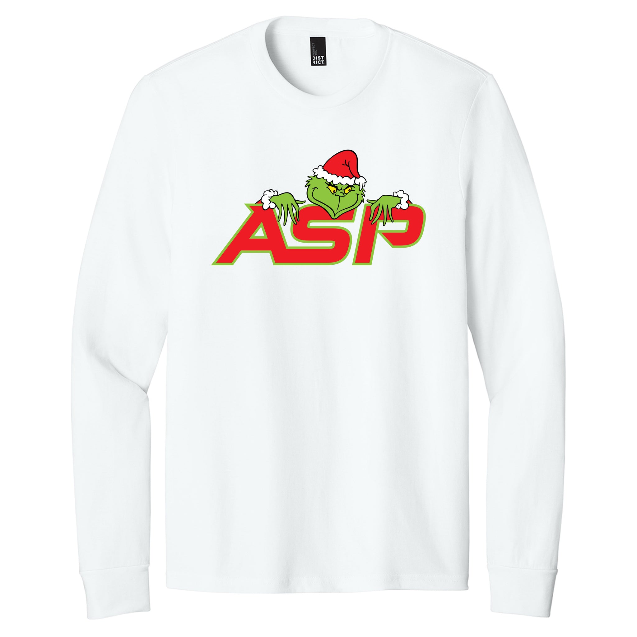 ASP Christmas Grinch District Perfect Tri ® Long Sleeve Tee