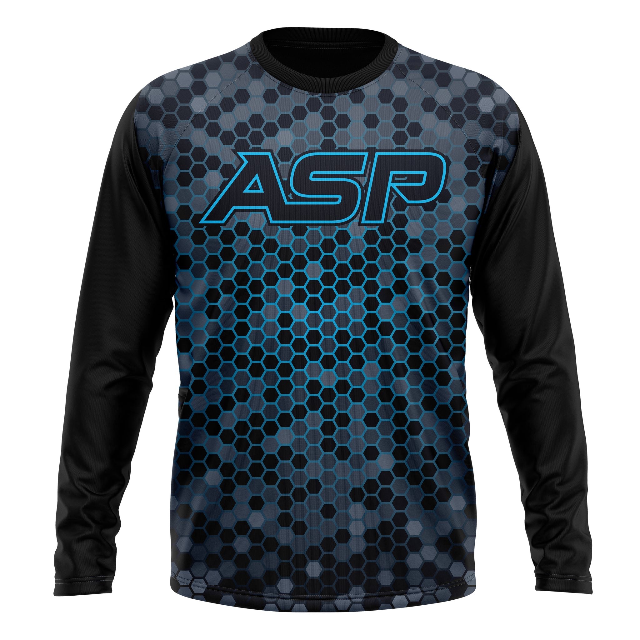 ASP Hex Camo Mens/Boys Full Sublimation Long Sleeve