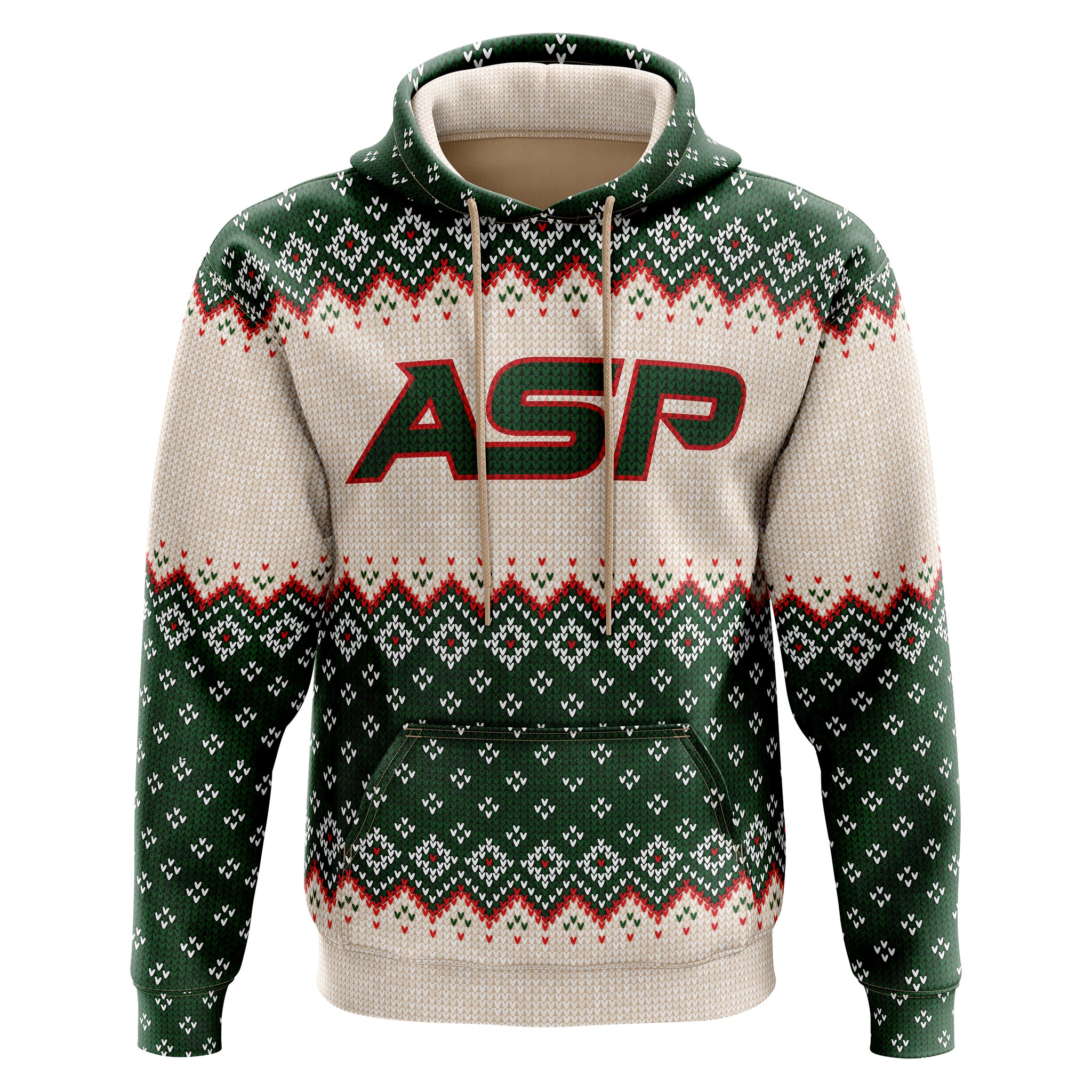 ASP Knitted Ugly Christmas Hoodie