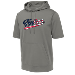 ASP Legacy Series Sport-Tek ® Sport-Wick ® Fleece Short Sleeve Hooded Pullover