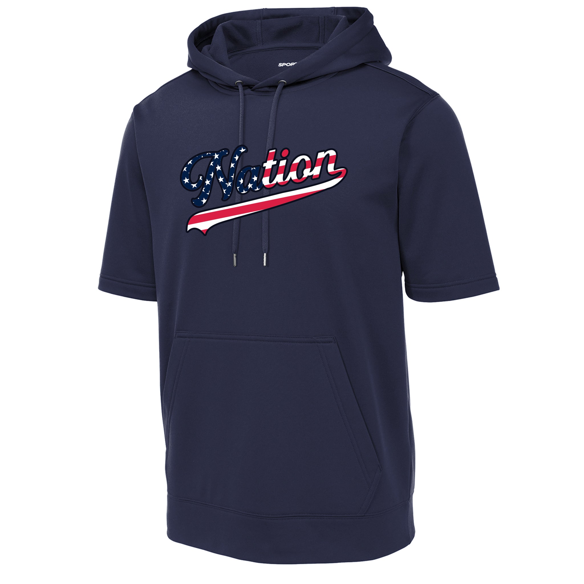 ASP Legacy Series Sport-Tek ® Sport-Wick ® Fleece Short Sleeve Hooded Pullover