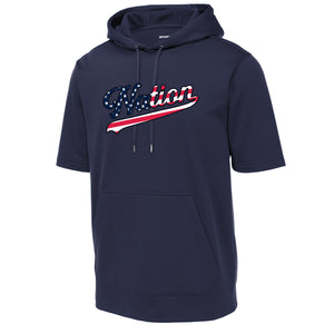 ASP Legacy Series Sport-Tek ® Sport-Wick ® Fleece Short Sleeve Hooded Pullover