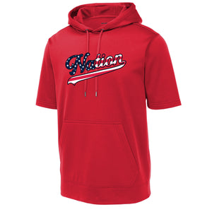 ASP Legacy Series Sport-Tek ® Sport-Wick ® Fleece Short Sleeve Hooded Pullover