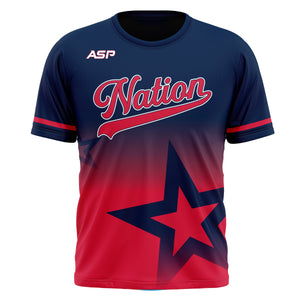 ASP Legacy Series Mens/Boys Full Sublimation Short Sleeve