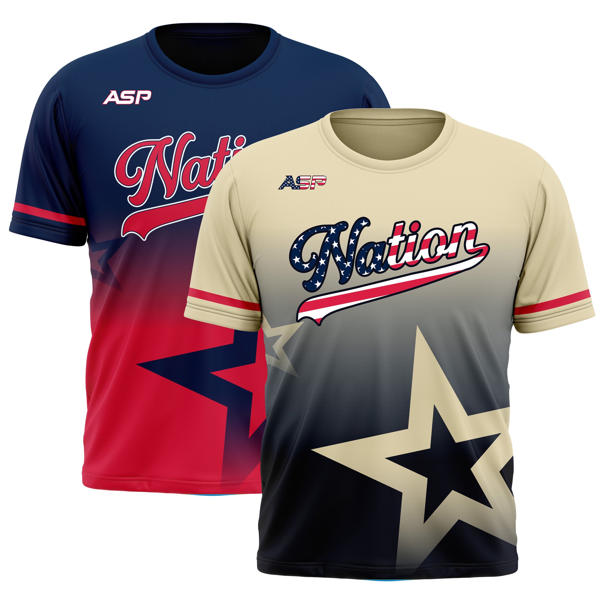 ASP Legacy Series Mens/Boys Full Sublimation Short Sleeve