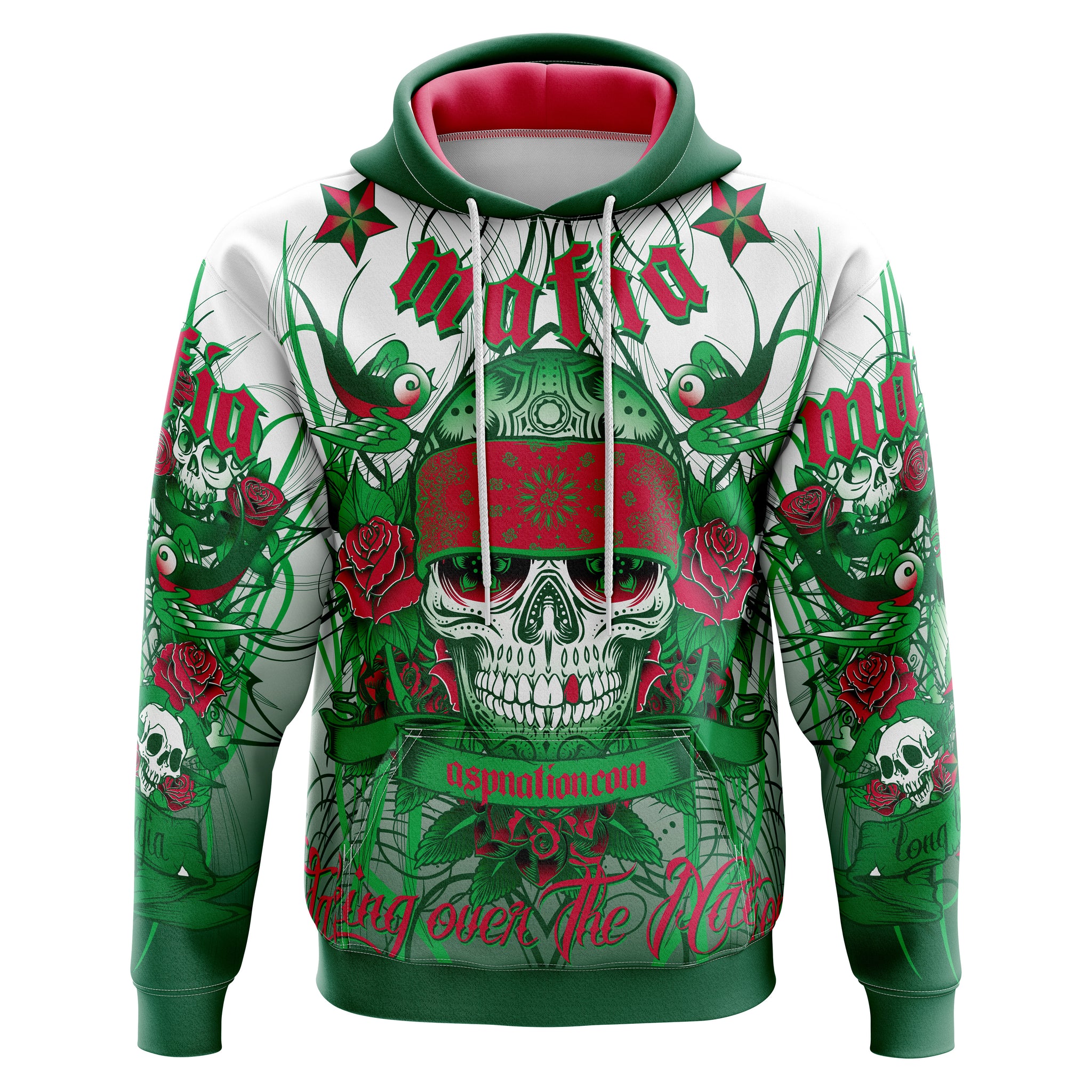 ASP Mafia Full Sublimation Fleece Hoodie