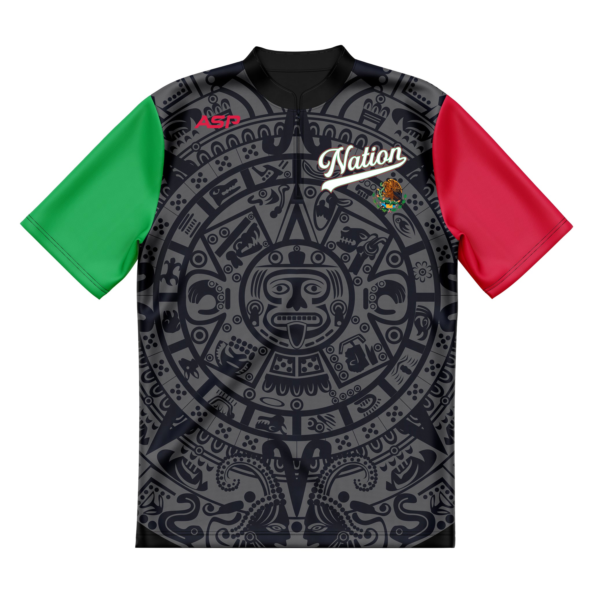 ASP Mexico Nation Mens/Boys Full Sublimation Batting Jacket