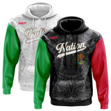 ASP Mexico Nation Mens/Boys Full Sublimation Hoodie