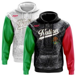 ASP Mexico Nation Mens/Boys Full Sublimation Hoodie