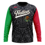 ASP Mexico Nation Mens/Boys Full Sublimation Long Sleeve