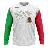 ASP Mexico Nation Mens/Boys Full Sublimation Long Sleeve