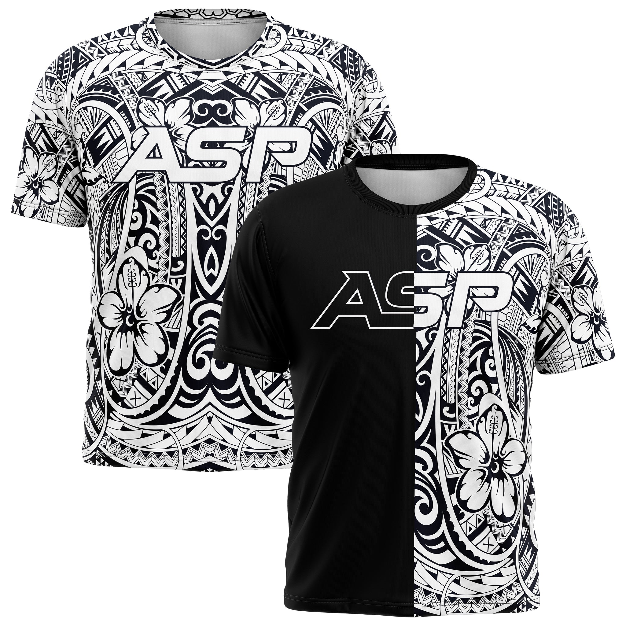 ASP Polynesian Mens Full Sub Short Sleeve