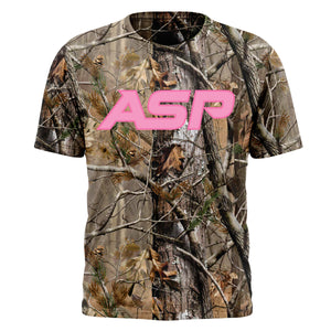 ASP Realtree Mens/Boys Full Sublimation Short Sleeve