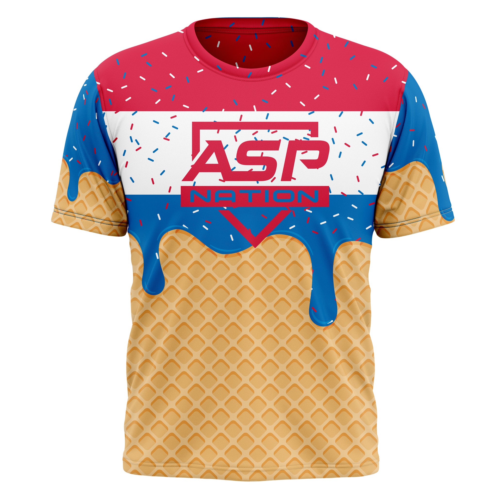 ASP Ice Cream Full Sublimation Short Sleeve