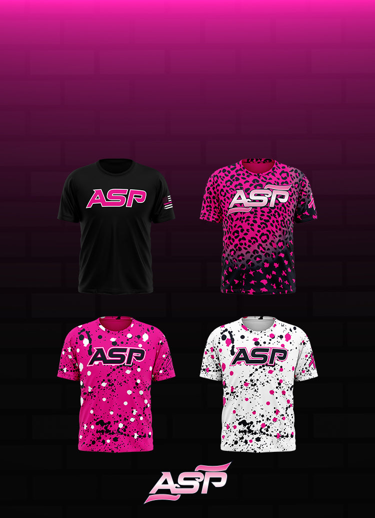 Pink and Black Graphic - Women Custom Soccer Jerseys Design