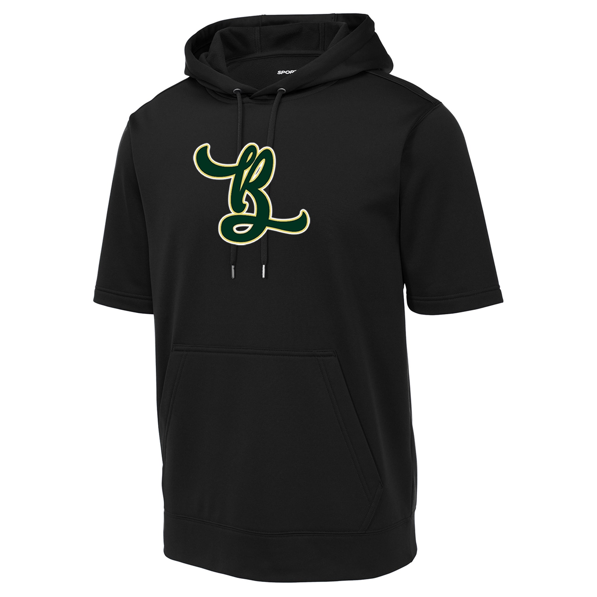 Bombshells Fastpitch Sport-Tek ® Sport-Wick ® Fleece Short Sleeve Hooded Pullover
