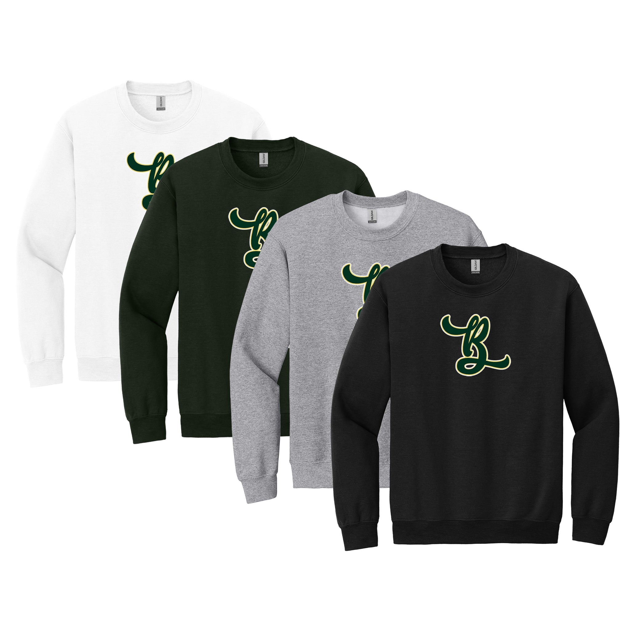 Bombshell's Fastpitch Gildan® Heavy Blend™ Crewneck Sweatshirt