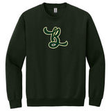 Bombshell's Fastpitch Gildan® Heavy Blend™ Crewneck Sweatshirt