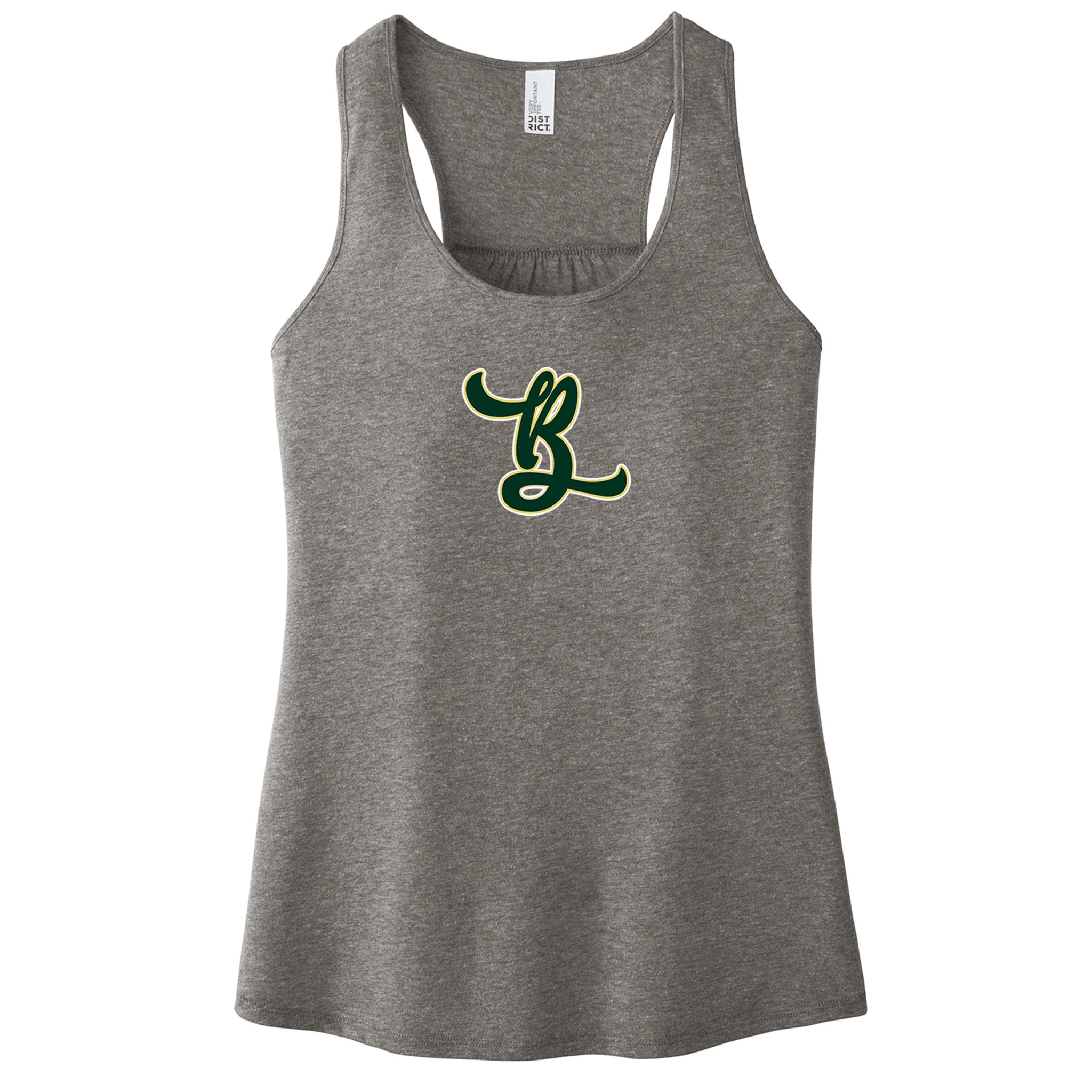 Bombshell's Fastpitch District Women’s V.I.T. ™ Racerback Tank