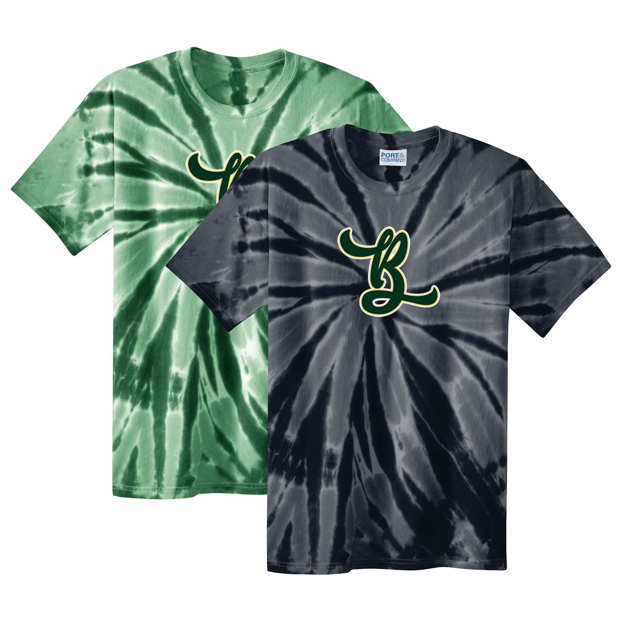 Bombshell's Fastpitch Slowpitch Port & Company® Tie-Dye Tee
