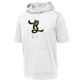 Bombshells Fastpitch Sport-Tek ® Sport-Wick ® Fleece Short Sleeve Hooded Pullover