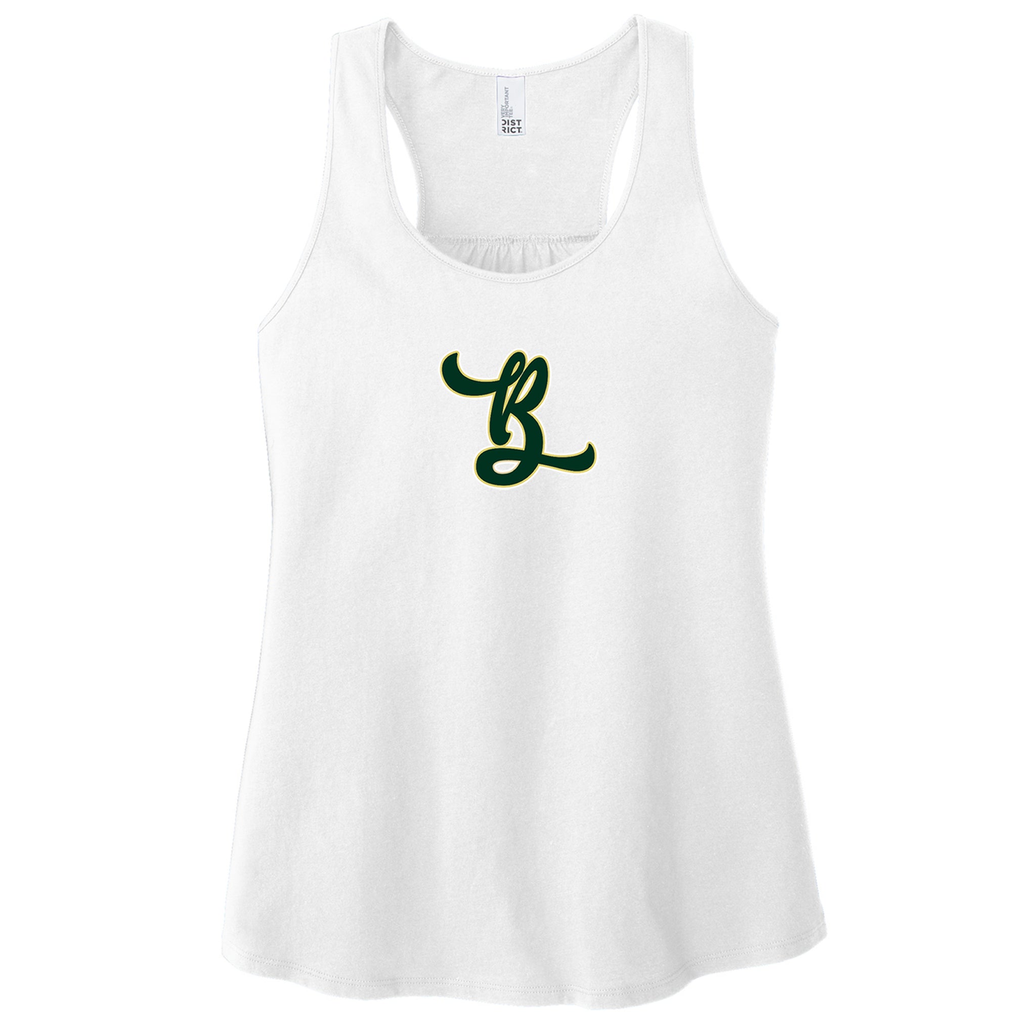 Bombshell's Fastpitch District Women’s V.I.T. ™ Racerback Tank