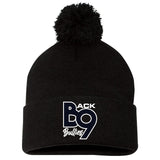 Back 9 Bullies Sportsman 12" Pom-Pom Cuffed Beanie