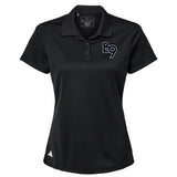 Back 9 Bullies Adidas Women's Performance Pique Polo