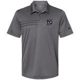Back 9 Bullies Adidas Men's 3-Stripe Chest Polo