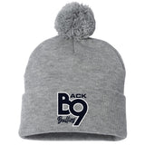 Back 9 Bullies Sportsman 12" Pom-Pom Cuffed Beanie